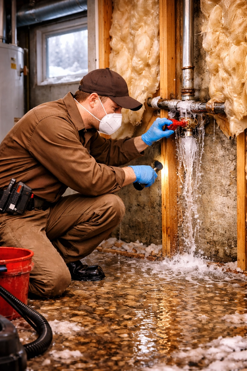 Basement Water Damage Cleanup Blaine 1 plumber pic